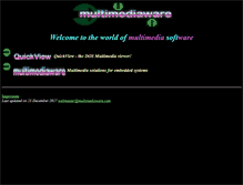 Tablet Screenshot of multimediaware.com
