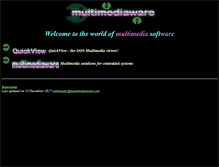 Tablet Screenshot of multimediaware.de